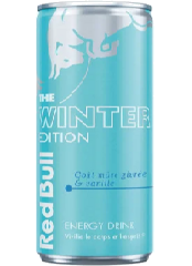 Red Bull mûre givrée et vanille
